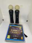 Kontrolery ruchu PS Move PS3 PS4 pady Zestaw 2 sztuk + gra wonderbook