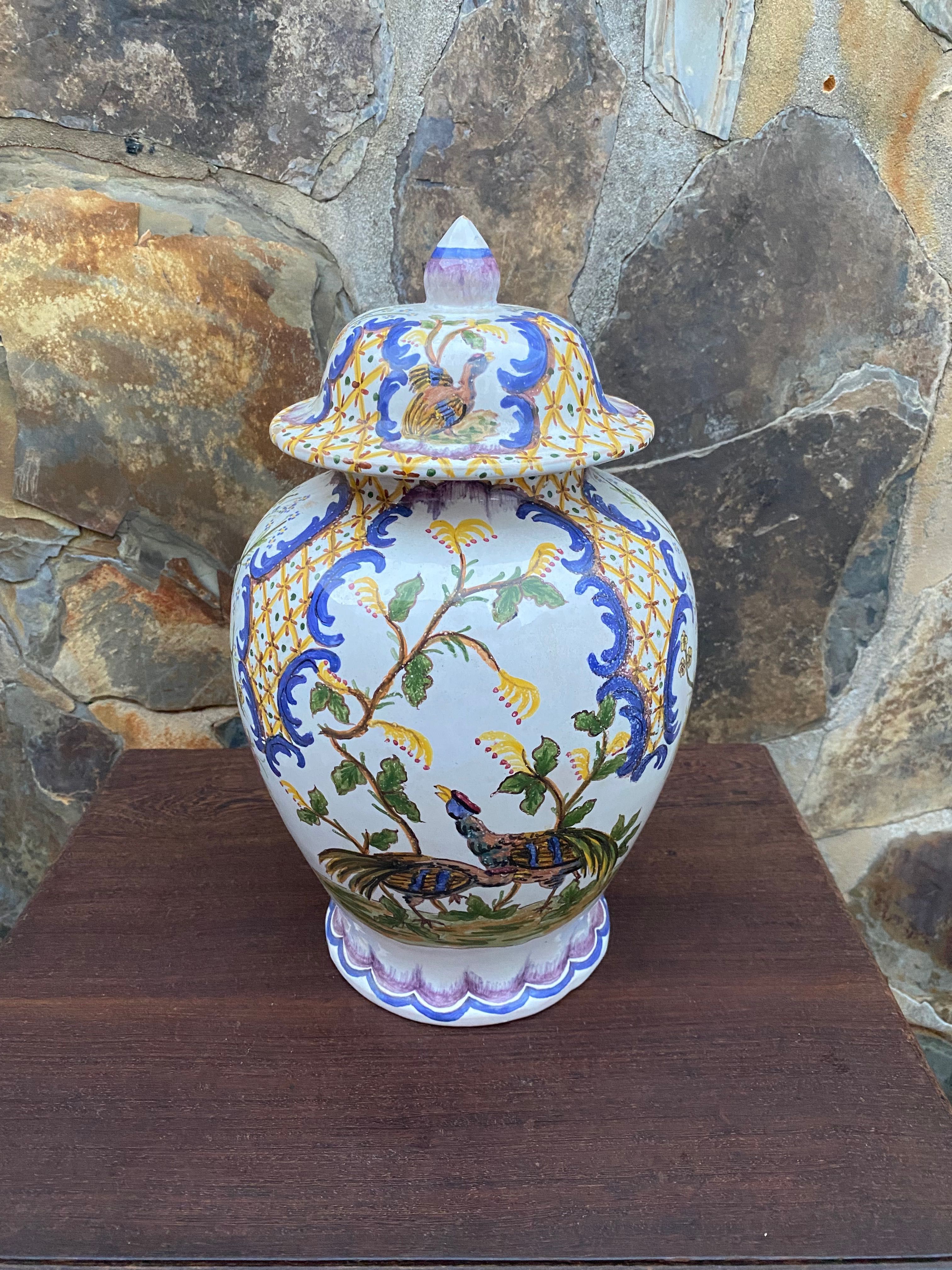 Pote Faiança F.F.A. Marquês Antigo 46 cm
