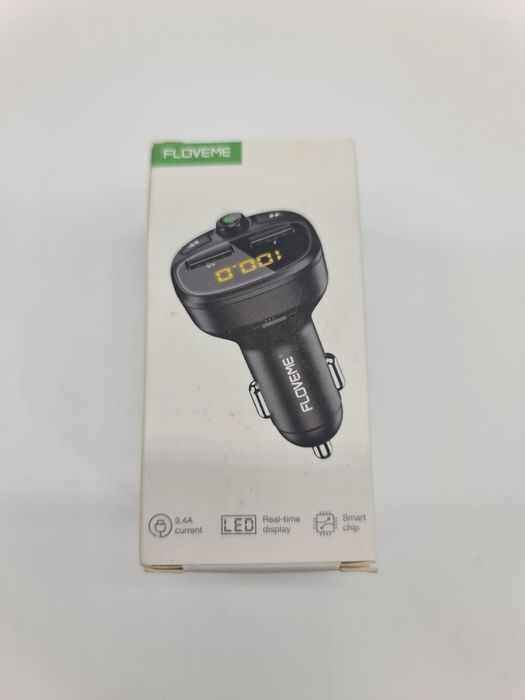 Carregador telemóvel  para carro  com Bluetooth