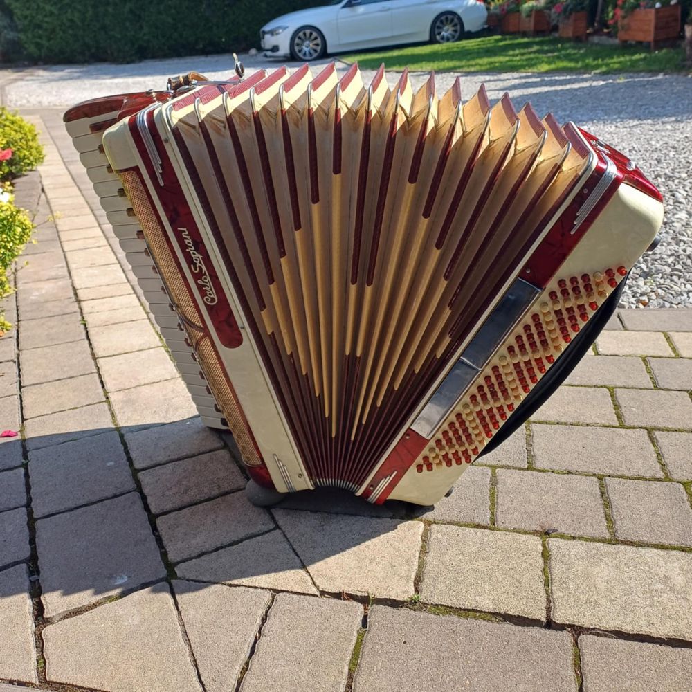 Akordeon włoski 120 basow Carlo Soprani