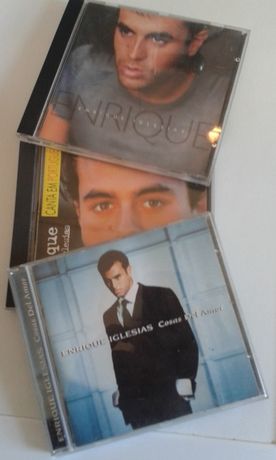 cd s de Enrique Iglesias originais 3 cd s