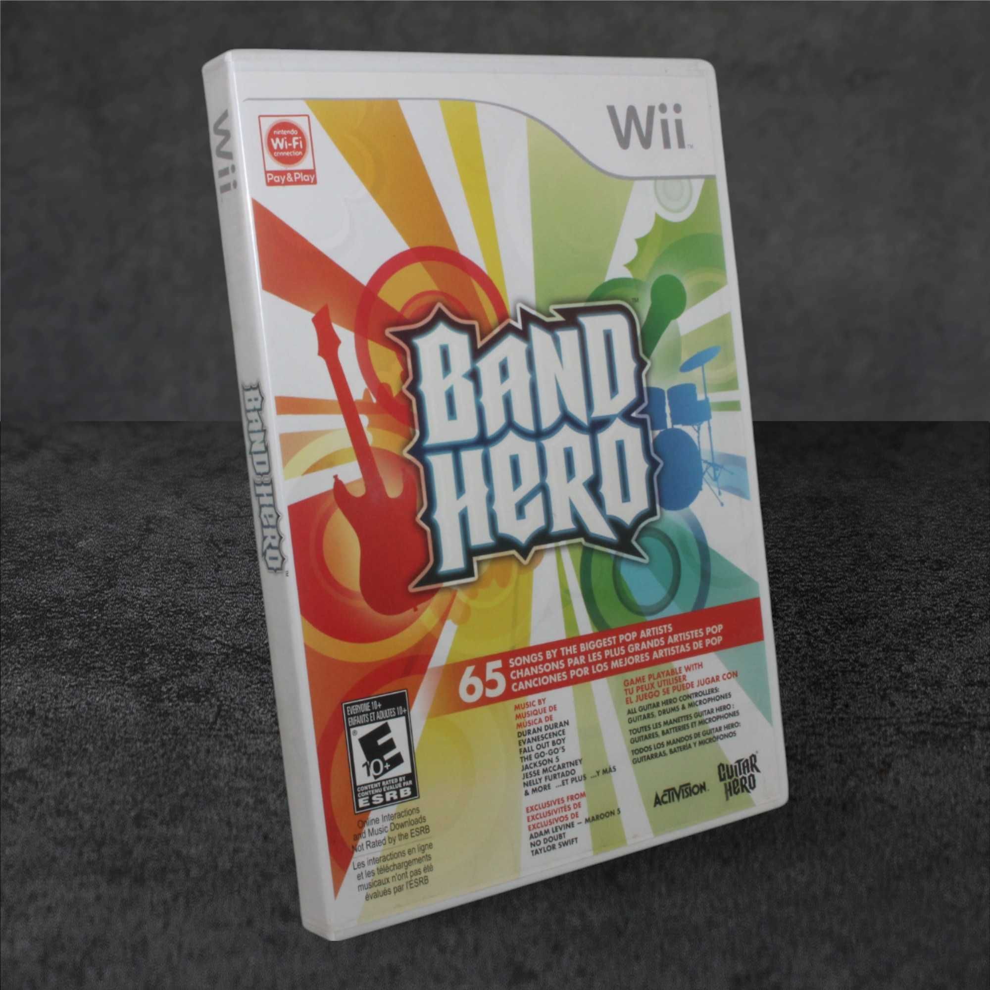 5/5 NTSC BAND Hero Wii GameBAZA