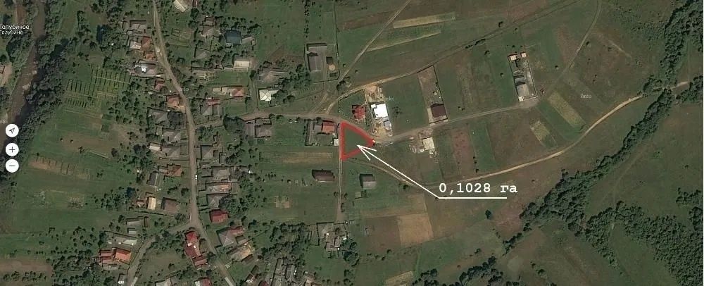 10.28 сот., €2000/сот. Закарпаття, Свалява, с. Голубине