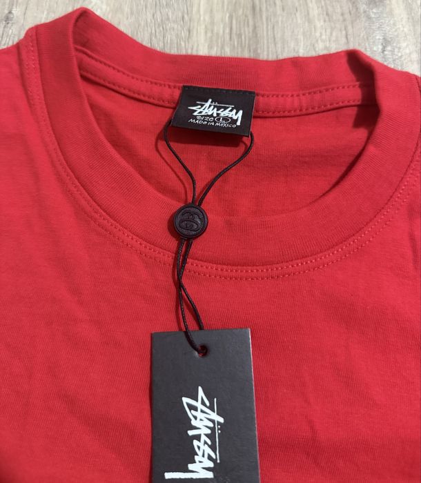 Tee Stussy Dice Red