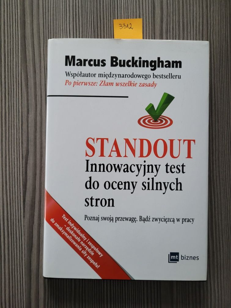 3312."Standout- inowacyjny test do oceny silnych stron" M. Buckingham