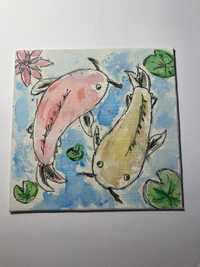 Картина з рибками