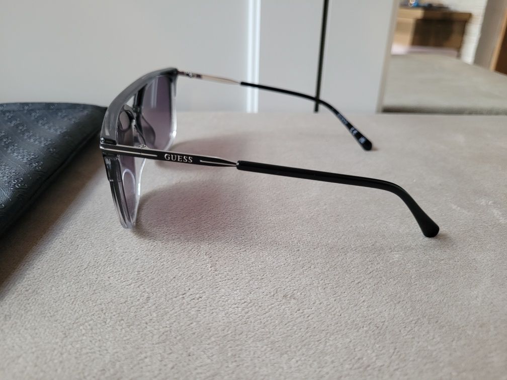 Okulary Przeciwsłoneczne Męskie Guess GF5077 01B