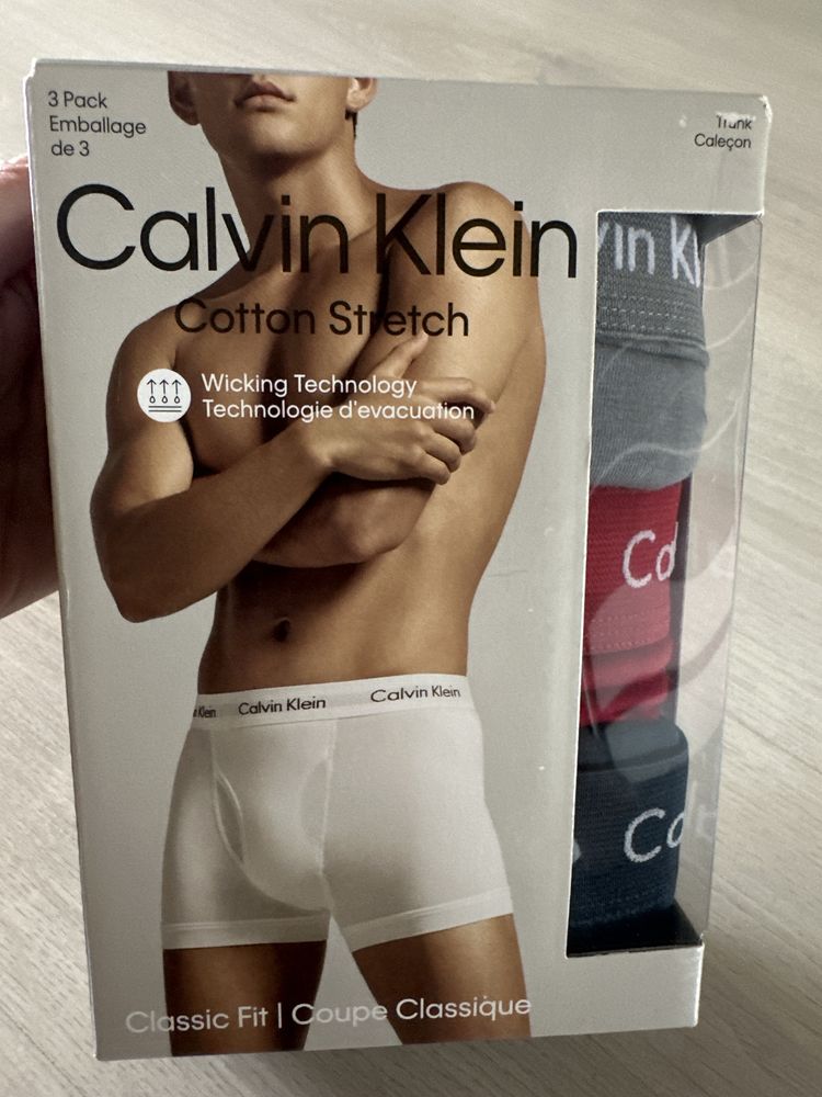 Чоловічі труси боксери Calvin Klein набір пак 3 шт