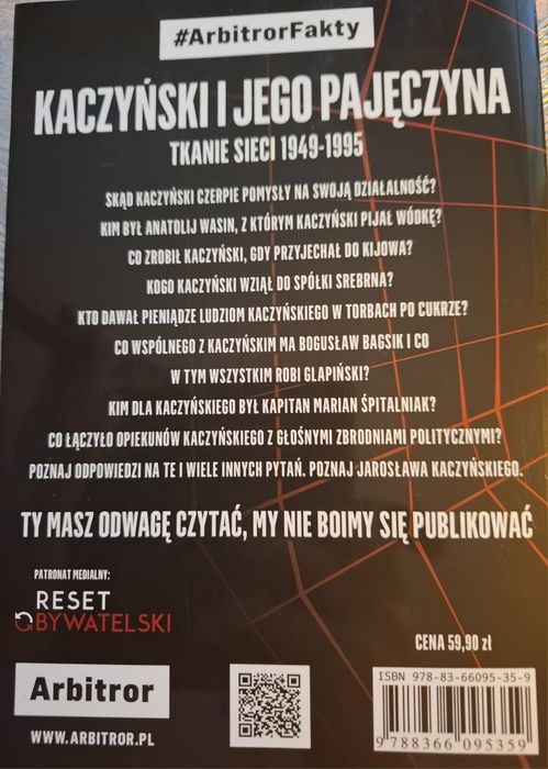 Kaczyński I jego pajęczyna.