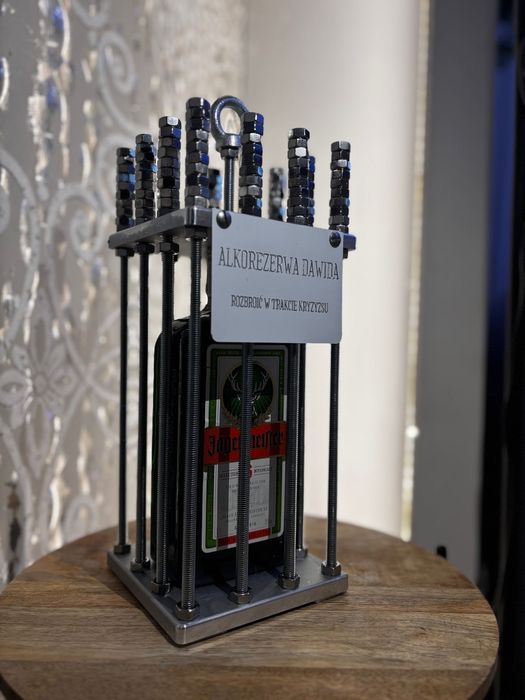 Klatka na alkohol na 18 30 40 urodziny śmieszny prezent