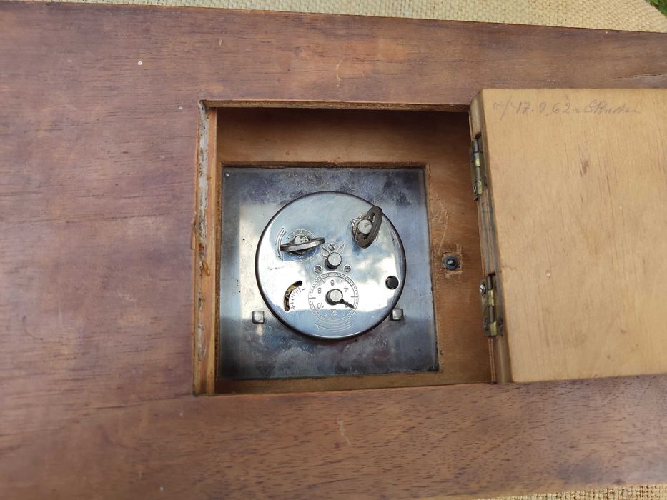 zegar kominkowy budzik Kienzle