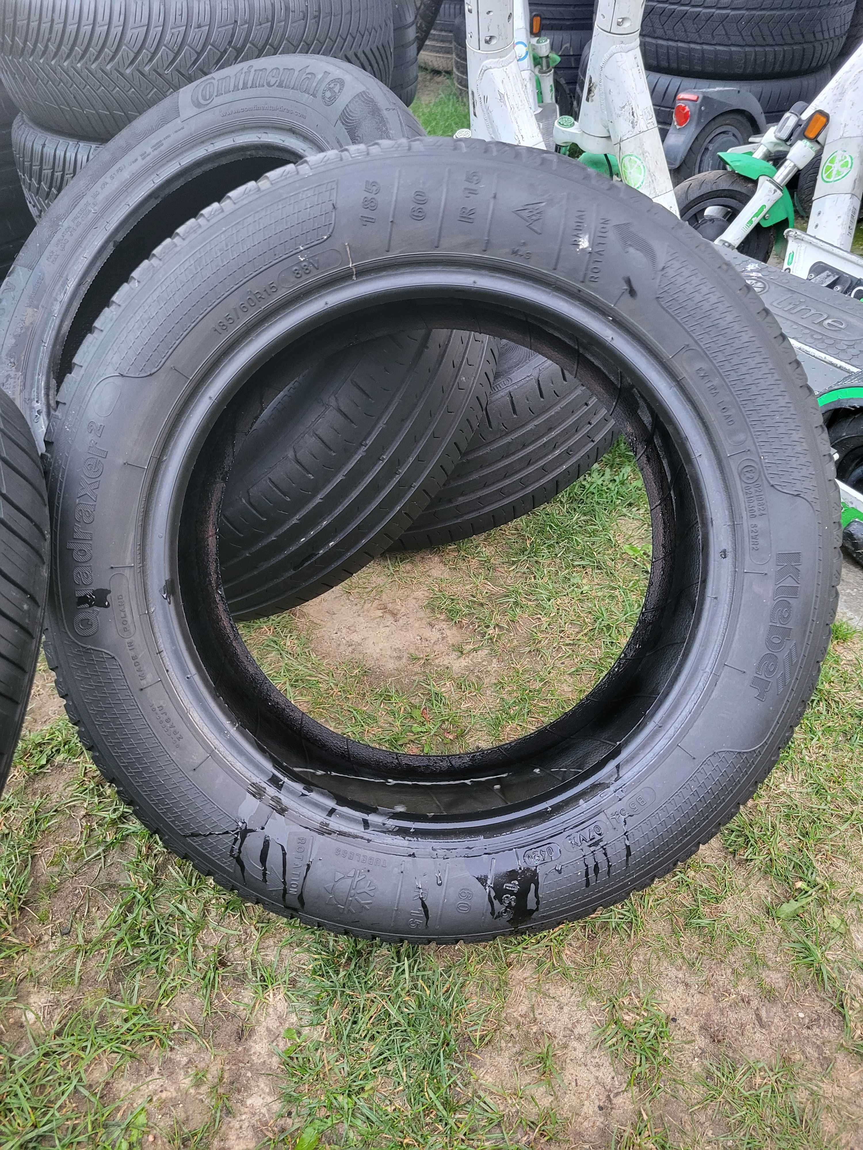 [2szt] Kleber 185/60 r15 Całoroczne /// 6,5mm!!! 2020r MONTAŻ GRATIS