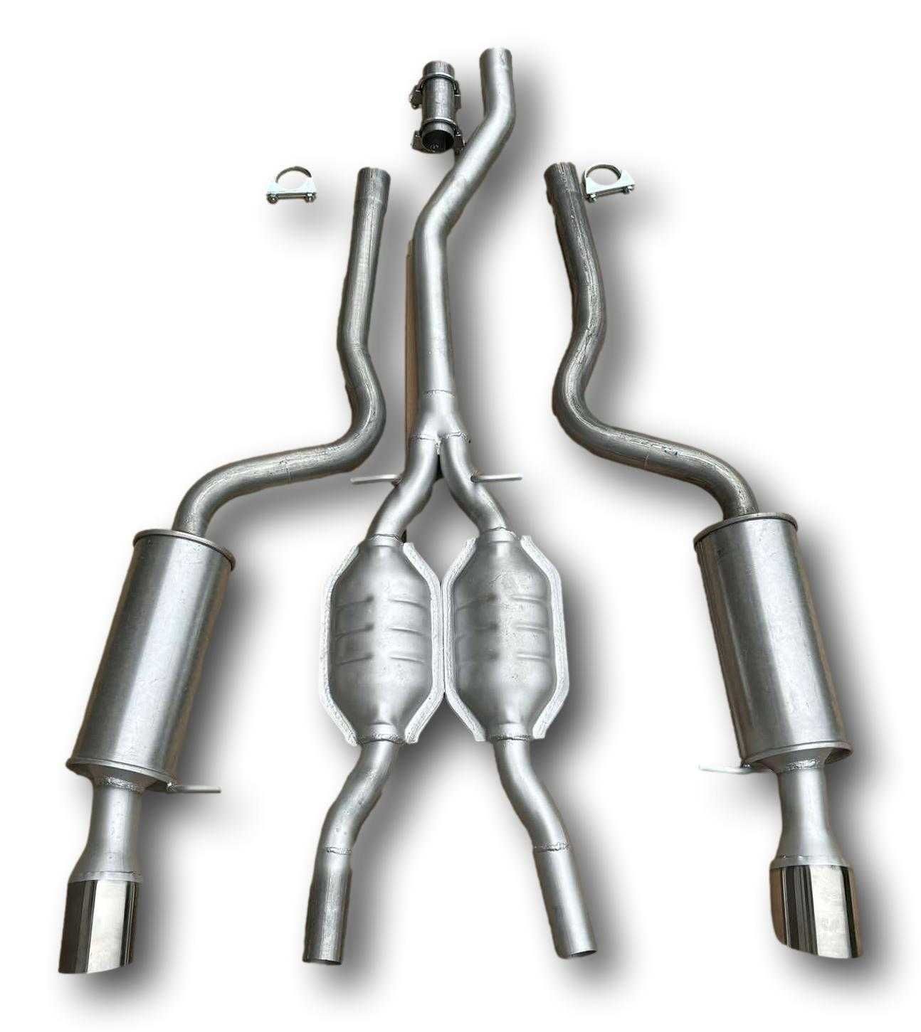 tłumik tłumiki przelot  wydech AUDI A4 B6 B7 1.8 1.9 2.0