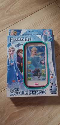 Telefon zabawkowy frozen nowy