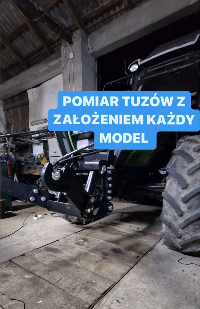 TUZ Do Deutz-Fahr wszystkie modele 2tony szybka realizacja 3 tony