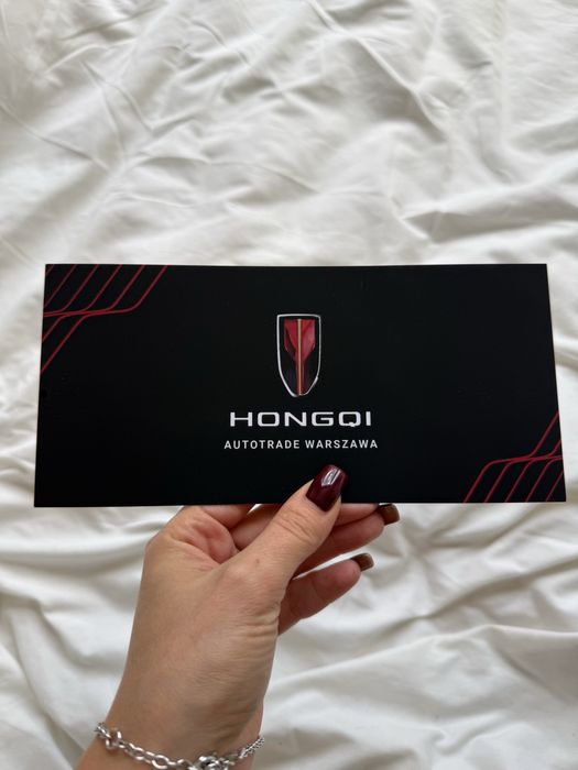 Zaproszenie Hongqi Warszawa Voucher