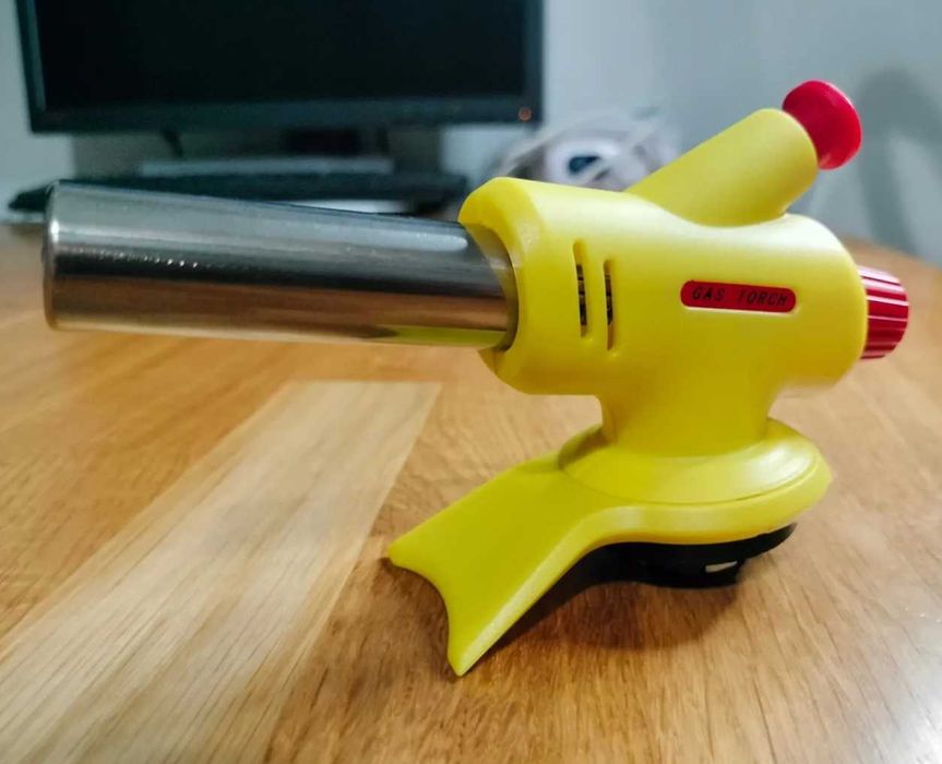 Palnik Gazowy lutlampa lutownica opalarka Na Kartusze 360° porządny
