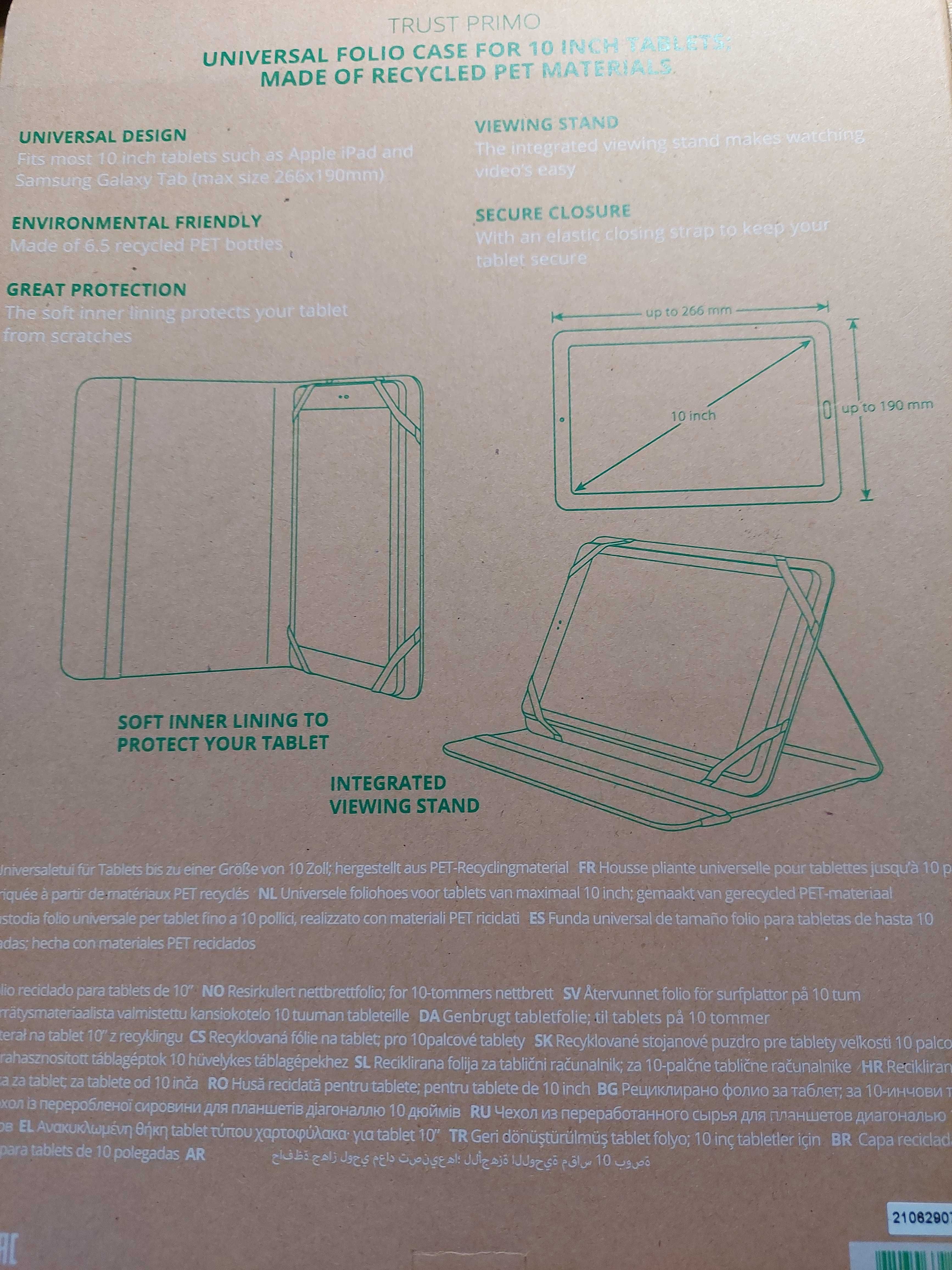 Etui uniwersalne Tablet Lenovo 10"