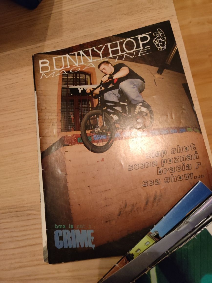 BMX magazyn, rower BMX, czasopismo, zine 'Bunny Hop'