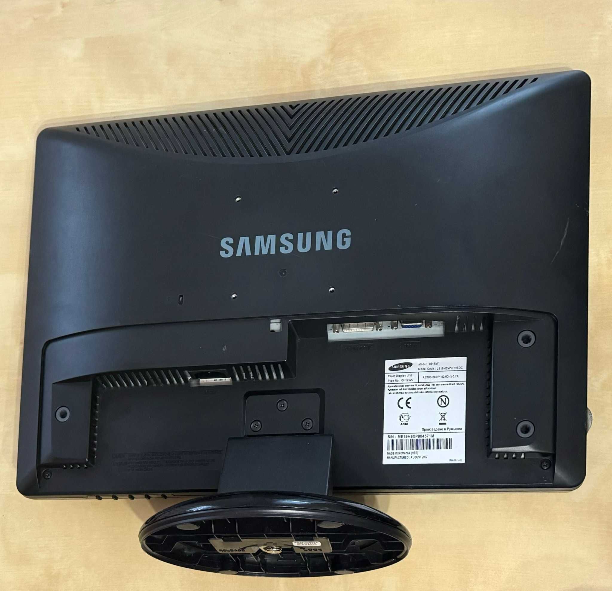 Monitor Samsung SyncMaster 931BW 19 cali