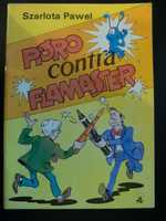 Komiks Kleks - Pióro contra Flamaster z okresu PRL 1988 rok