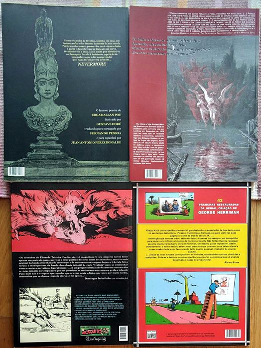 A lei da selva - Krazy Cat - O corvo - O poema do velho marujo