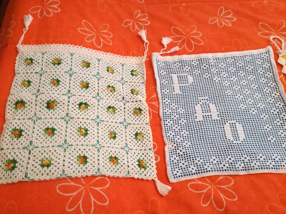 5 Bolsas para o Pão Em Crochet