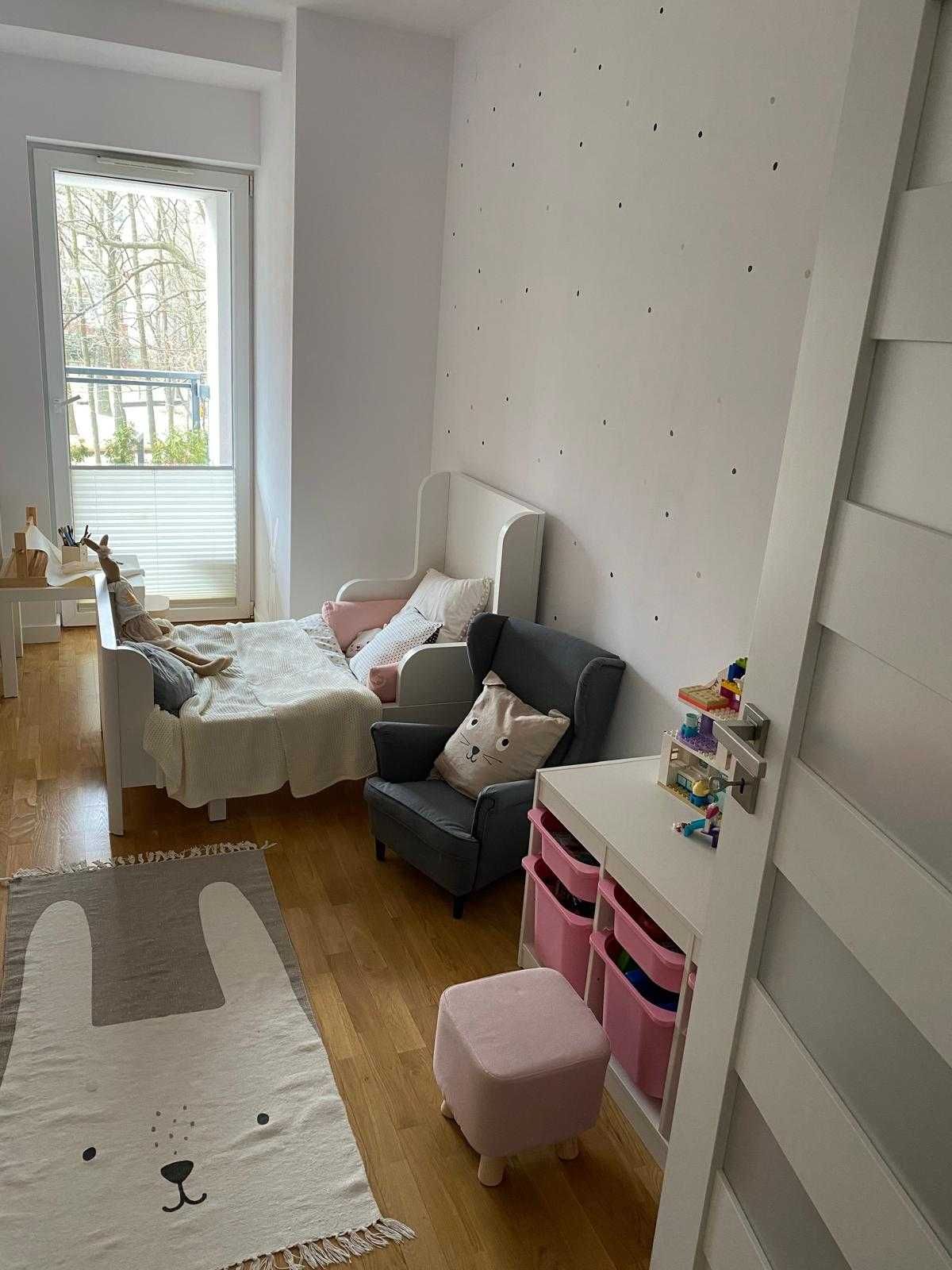 Łóżko dziecięce IKEA Busunge białe + MATERAC