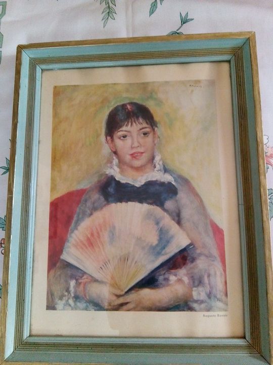Obraz dziewczyna z wachlarzem A. Renoir