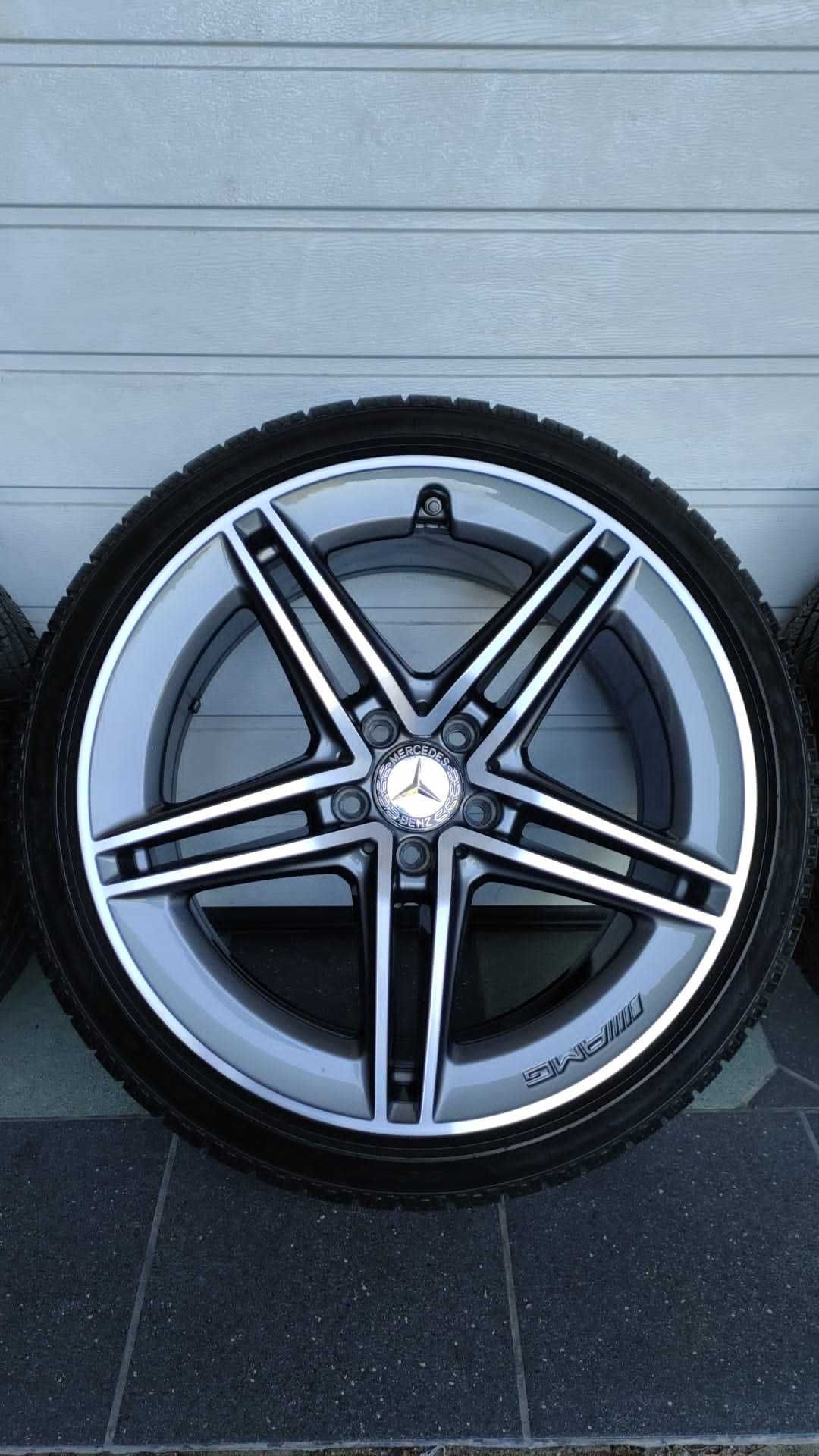 Koła AMG Mercedes C-Klasa 19'' 5x112 opony 255/35/19 285/30/19 OL1024