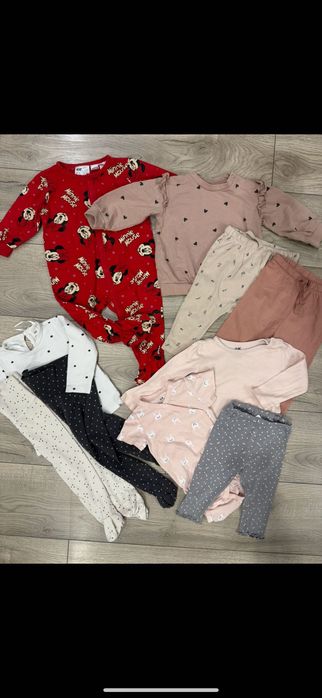 Ubranka firmy H&M dla dziewczynki rozmiar 74