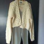 Zestaw Zara spodnie+ sweter r. L