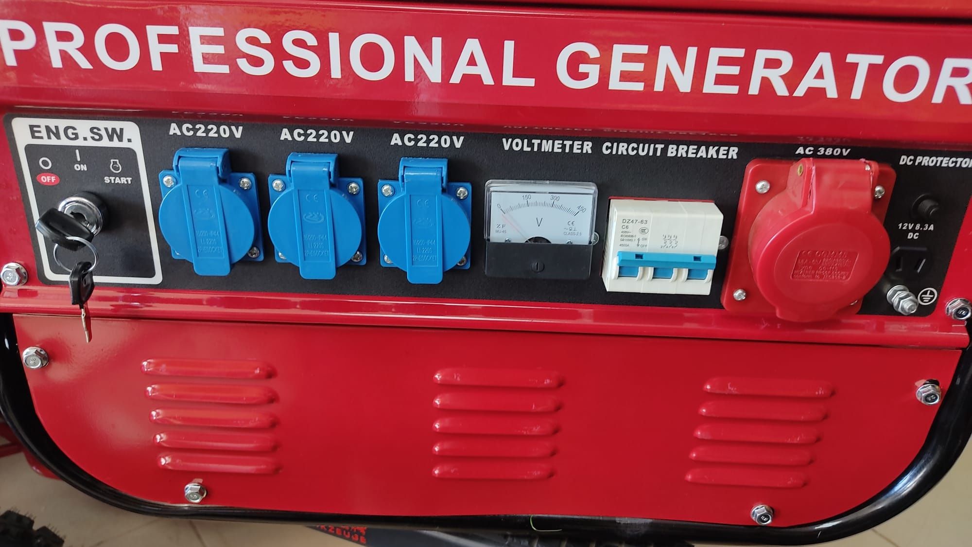 Gerador a Gasolina Trifasico e Monofasico 9500W