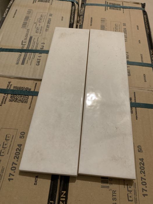 Płytki Masovia Avorio Gloss A i B 298x78