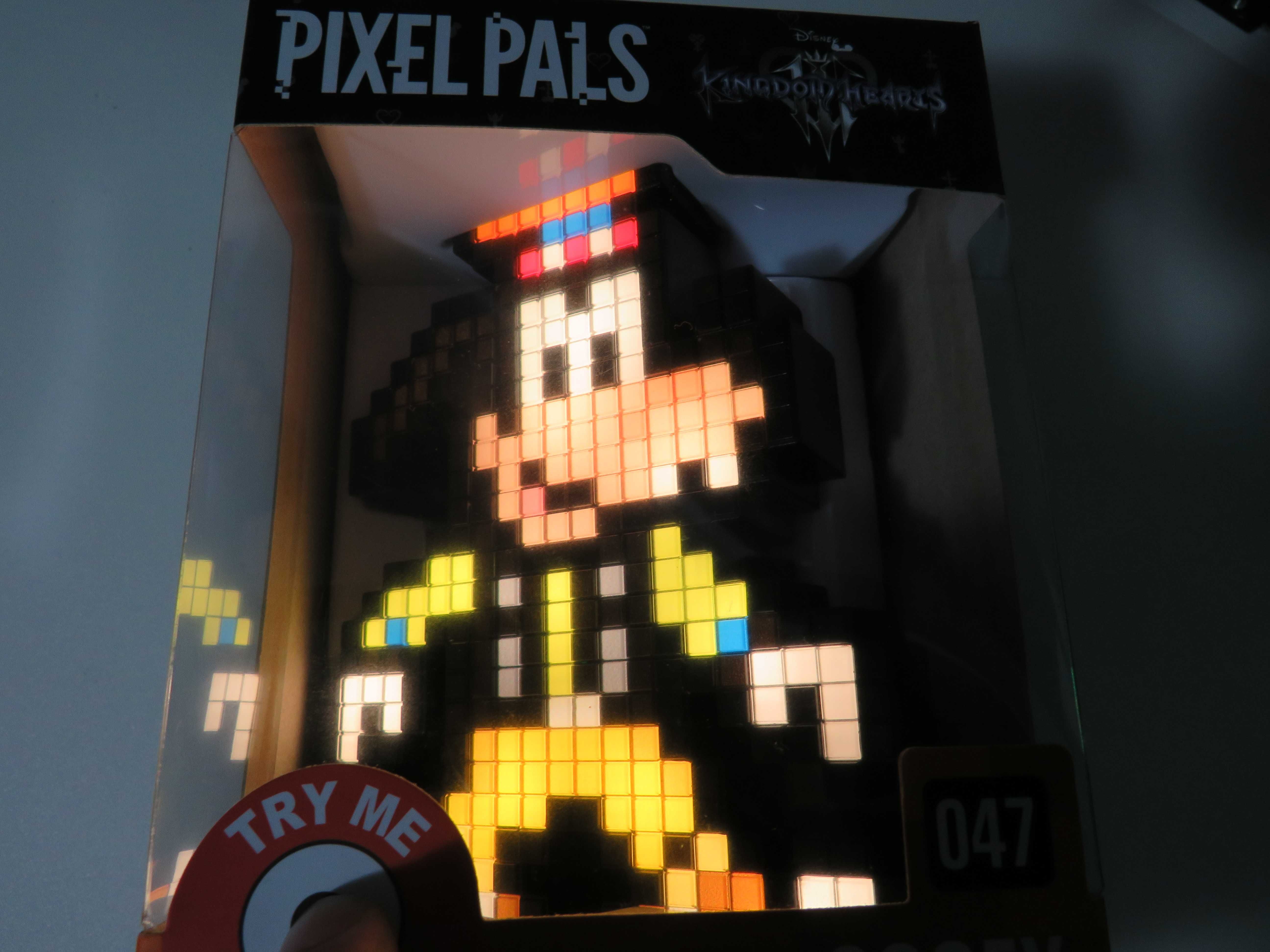 Figura Pixels Pals Kingdom Hearts Goofy 047 Novo e Selado