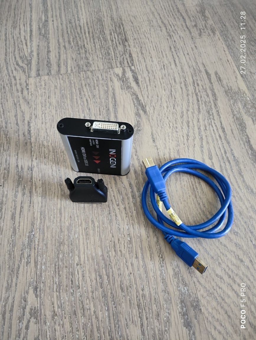 Плата відео захоплення Inogeni DVIUSB HDMI/DVI / USB 3.0 для стримінгу