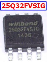 Memória Flash Eprom SPI W25Q32FVSIG w25q32