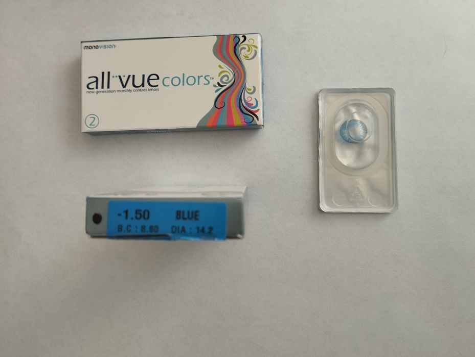 Soczewki kontaktowe kolorowe -1.50
