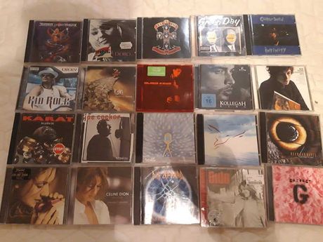 Płyty CD - Guns N' Roses, Korn, Garbage, Celine Dion, Def Leppard