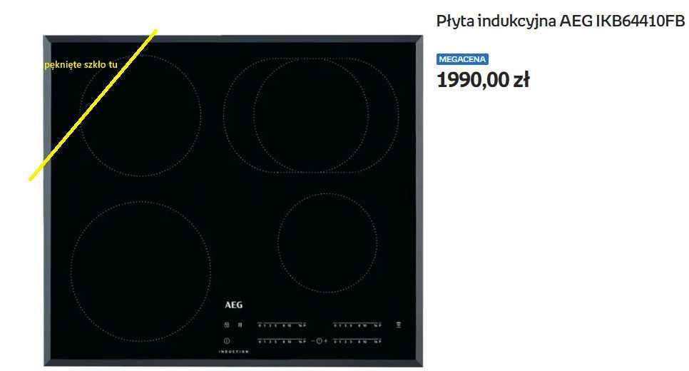 Płyta Indukcyjna AEG IKB64410FB