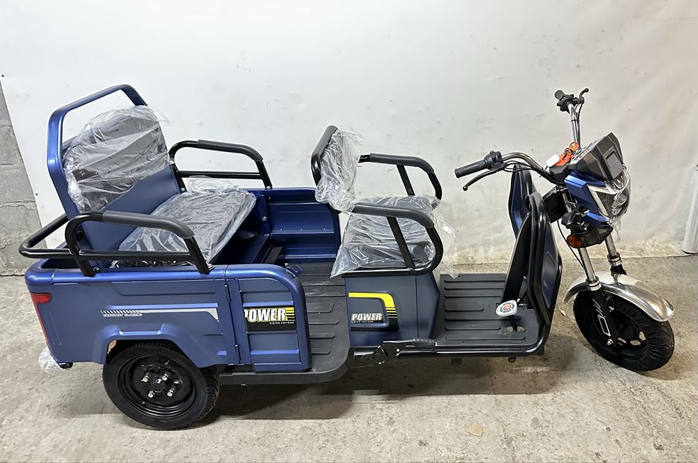 Електротрицикл, триколісний електроскутер грузовий ЕТВ-130