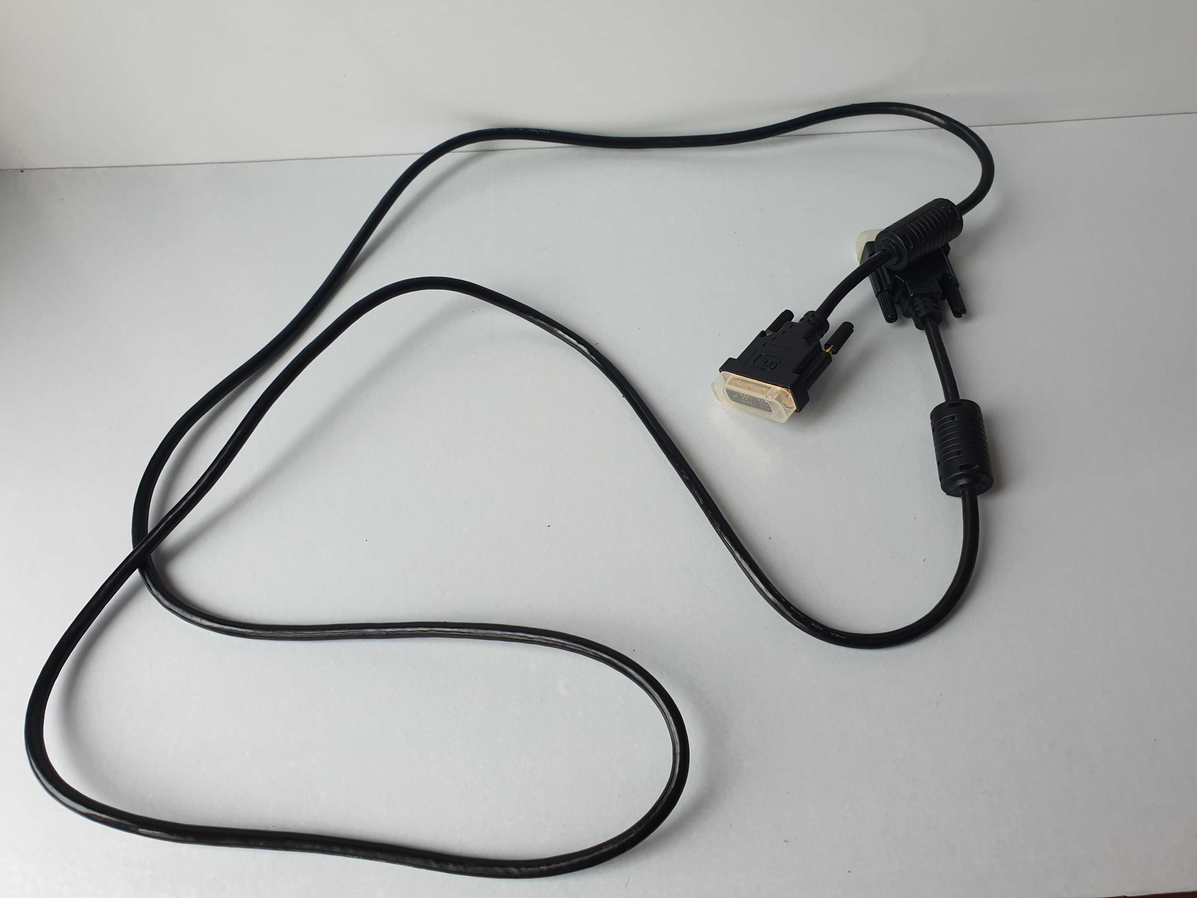 кабель   dvi to dvi  2м  з фільтрами ферити