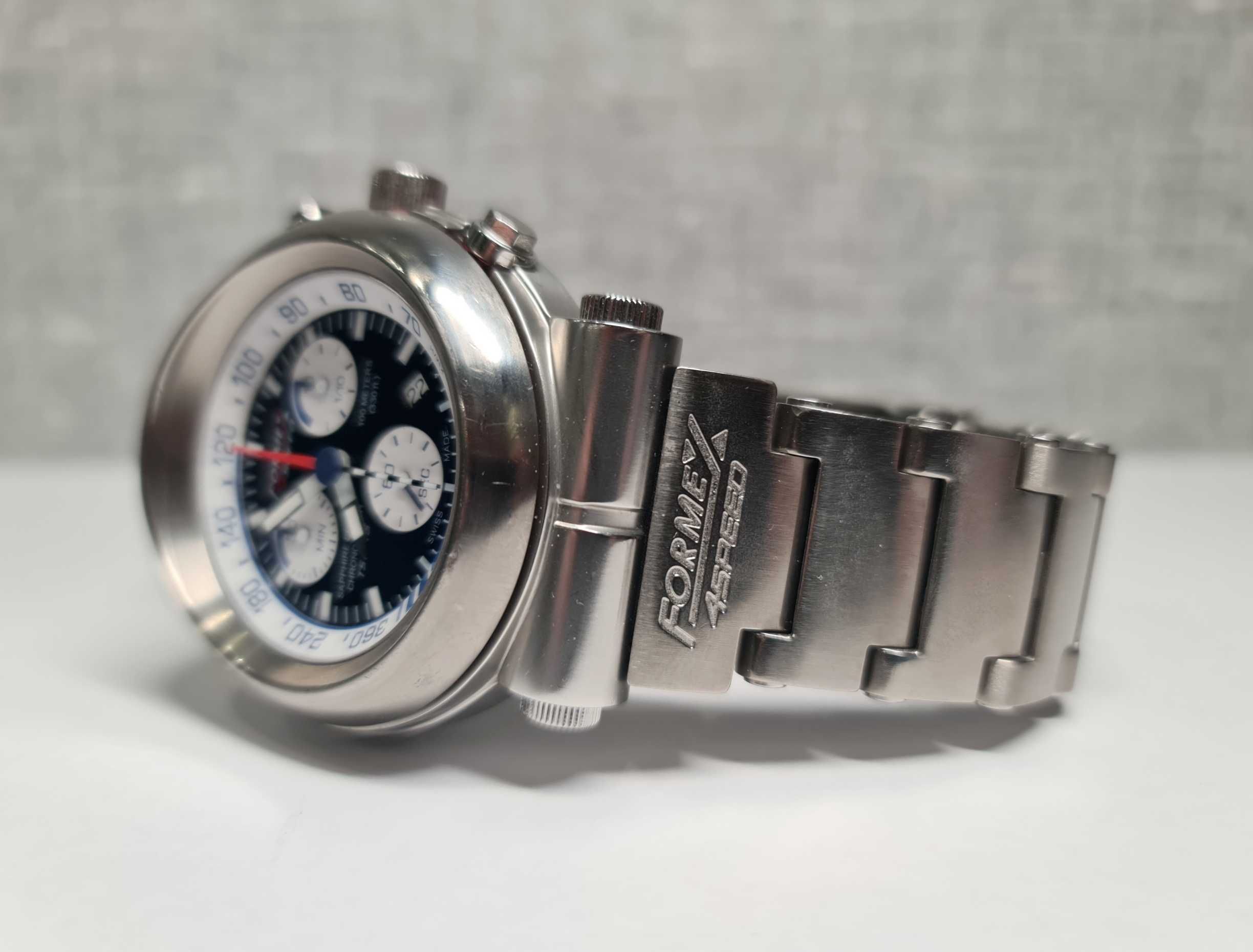 Чоловічий годинник Formex 4Speed Chronograph Titanium-Steel Sapphire