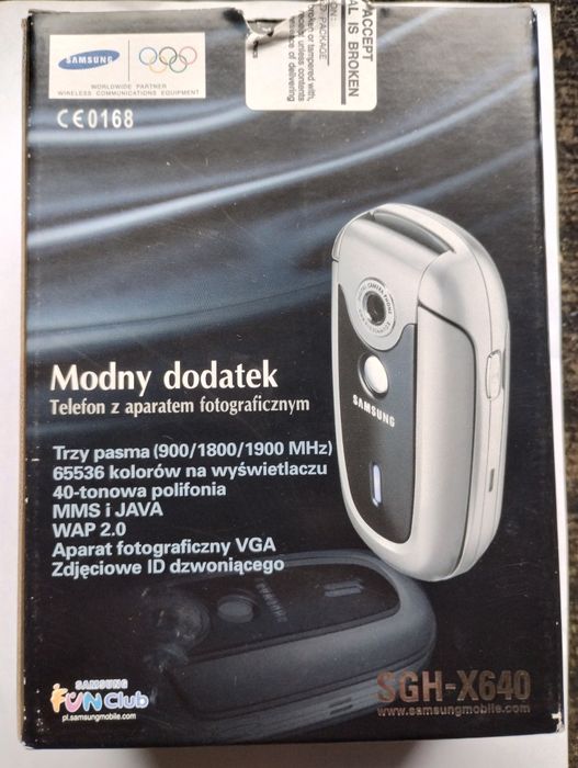 Samsung SGH X640 dla kolekcjonera.