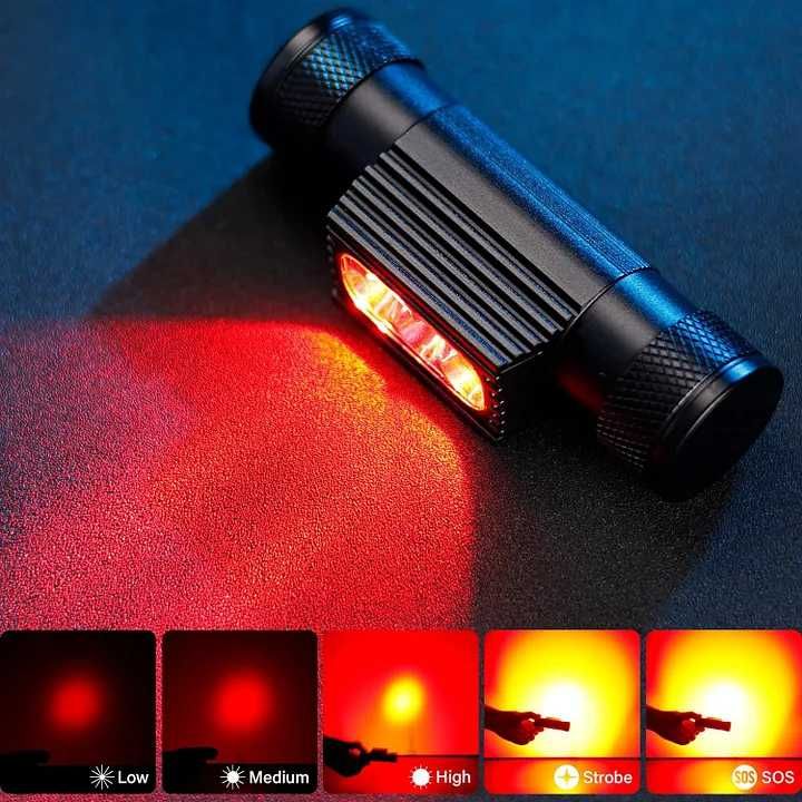 Ліхтар Sofirn H35B (H05B) Luminus SST20 3 шт. RED- 660nm\type-C-3000ma