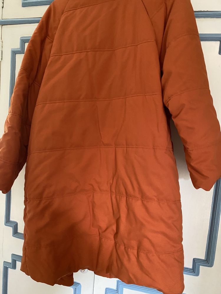 Parka laranja club voltaire