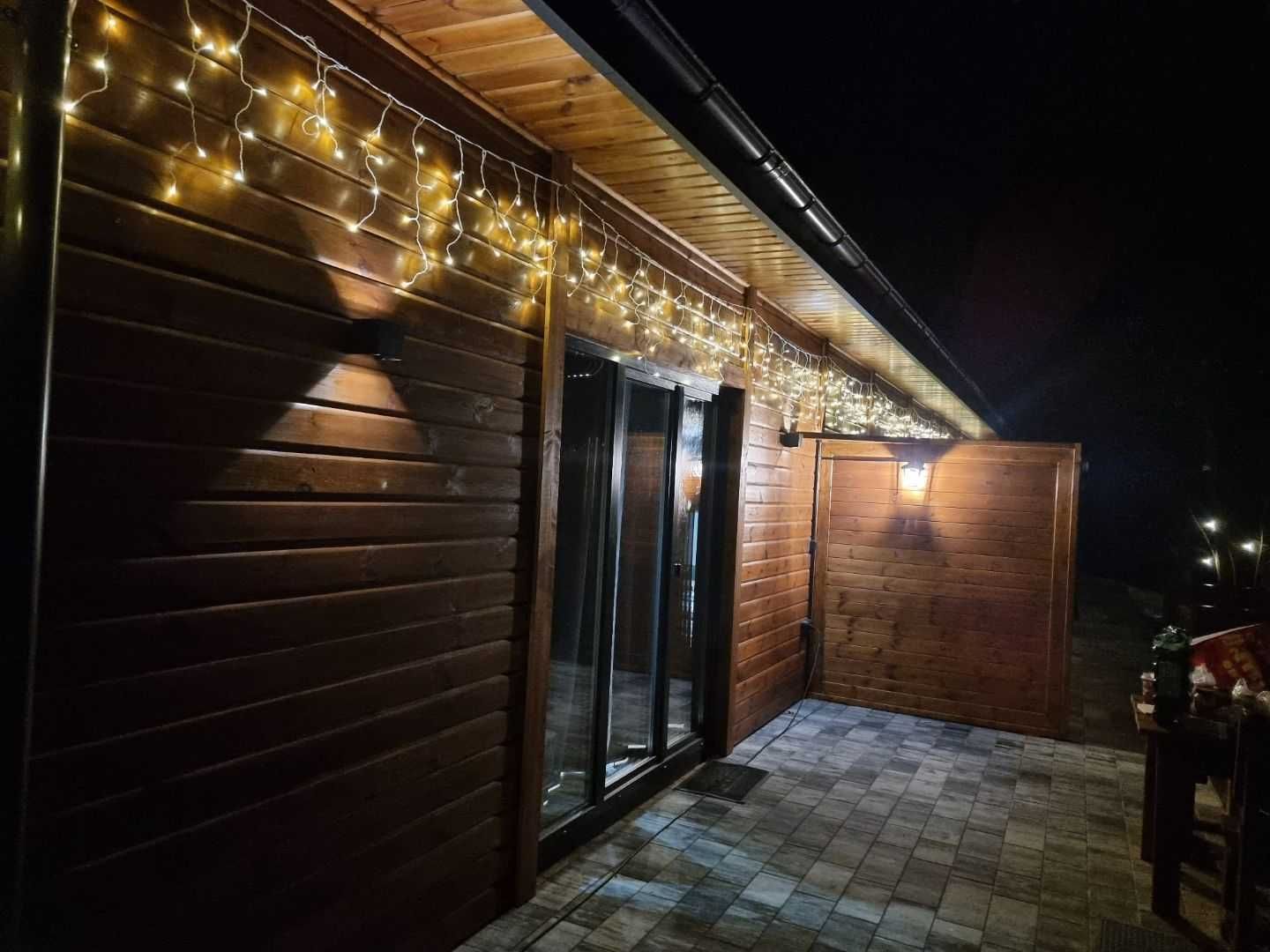 Apartament nad brzegiem jeziora, jacuzzi, sauna, pole biwakowe