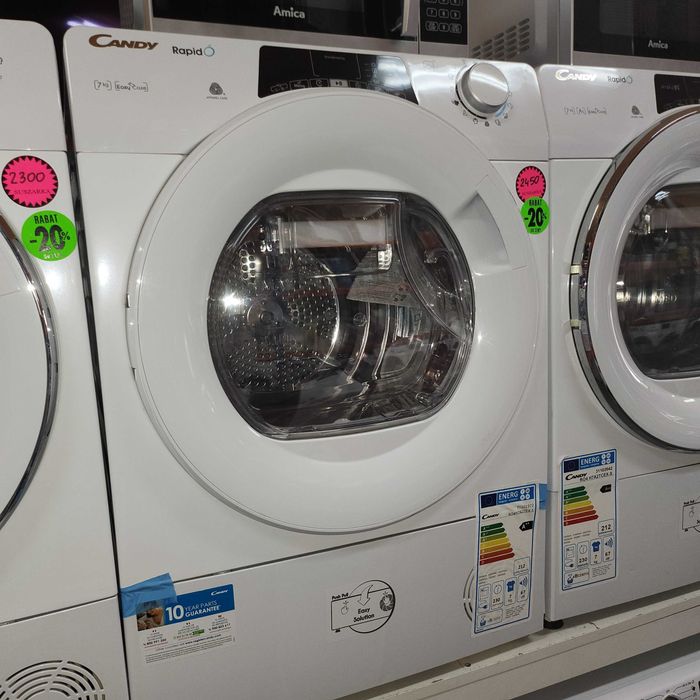 JANKI AGD Suszarka kondensacyjna Candy RO4H7A2TEX-S