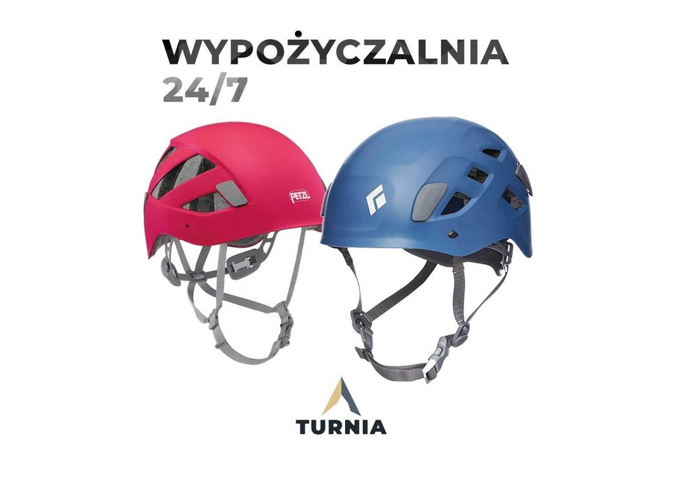 Kask wspinaczkowy BlackDiamond/PETZL via ferrata-wypożyczalnia,wynajem