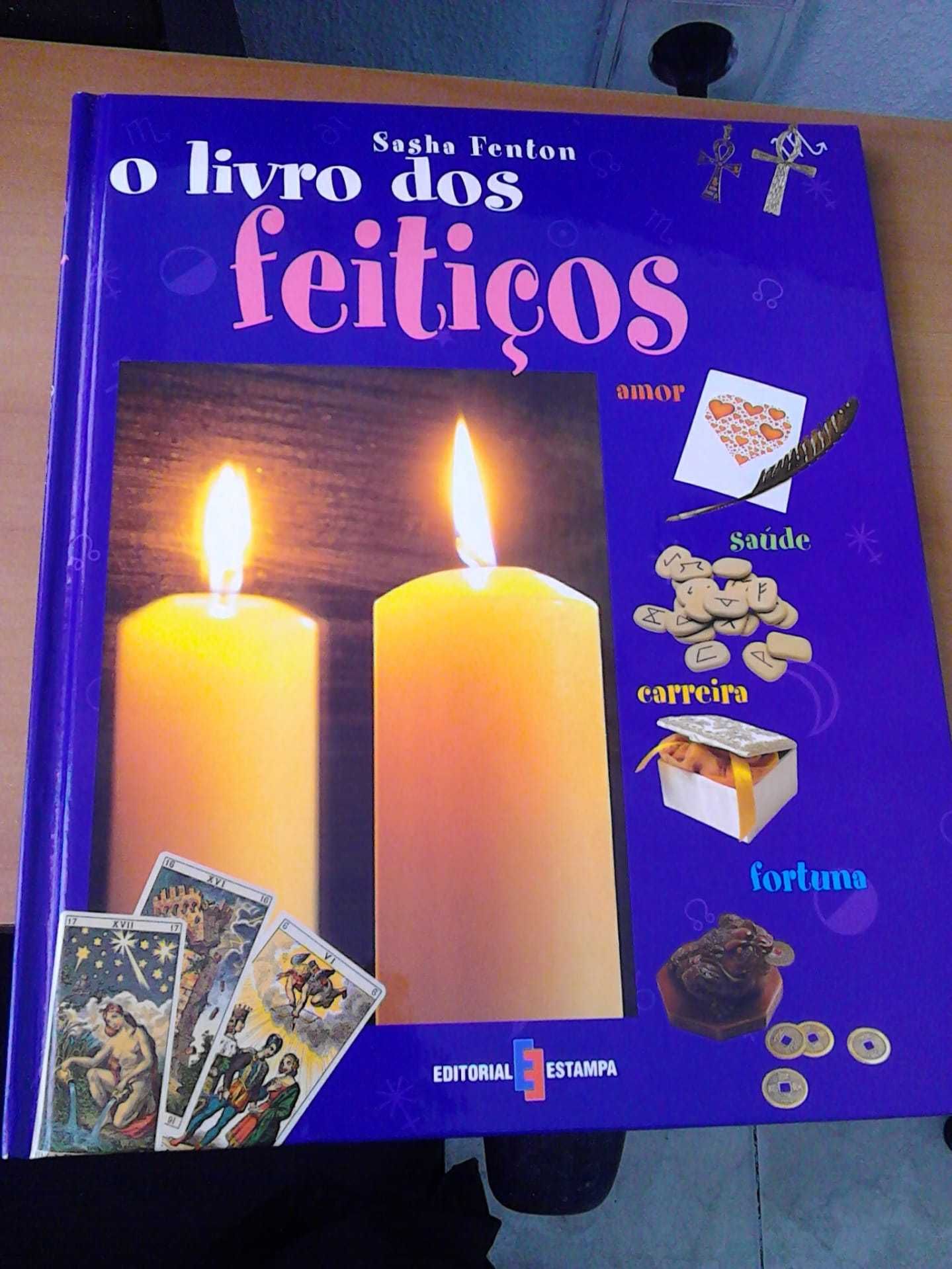 vende-se livro "O livro dos feitiços" de Sasha Fenton